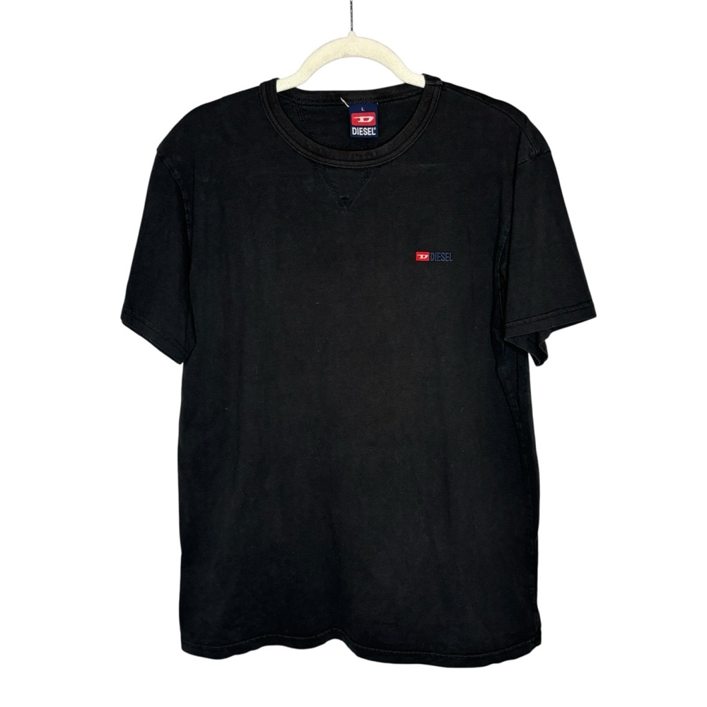 Diesel Logo T-Shirt L Black
